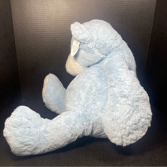 JUMBO RARE VHTF BNWT Mary Meyer Huge Blue Teddy Bear GREAT GIFT - Picture 8 of 16